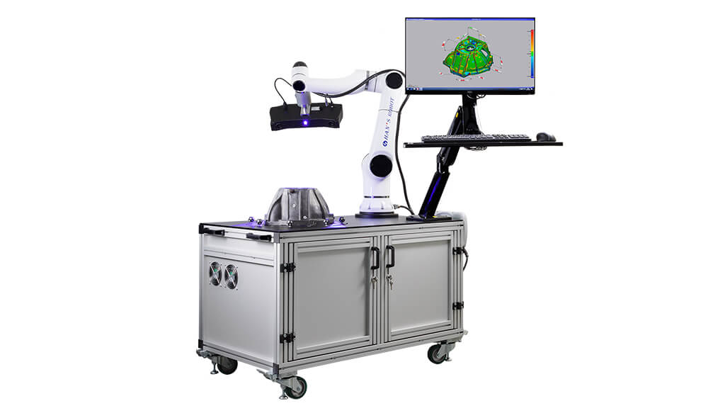 3DRO 3D scanner osazeny robotickým ramenem